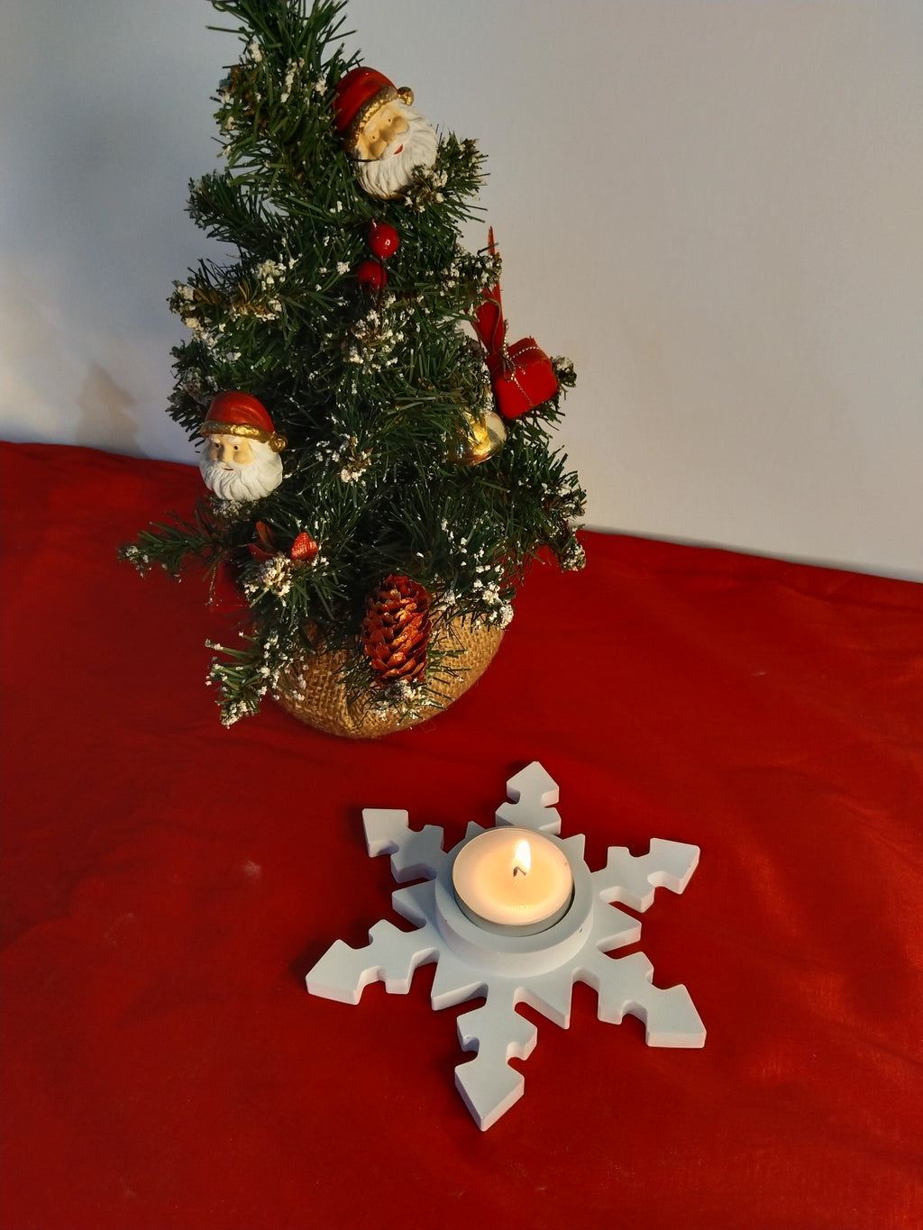 Bougeoir Étoile de Noël ⭐🕯️