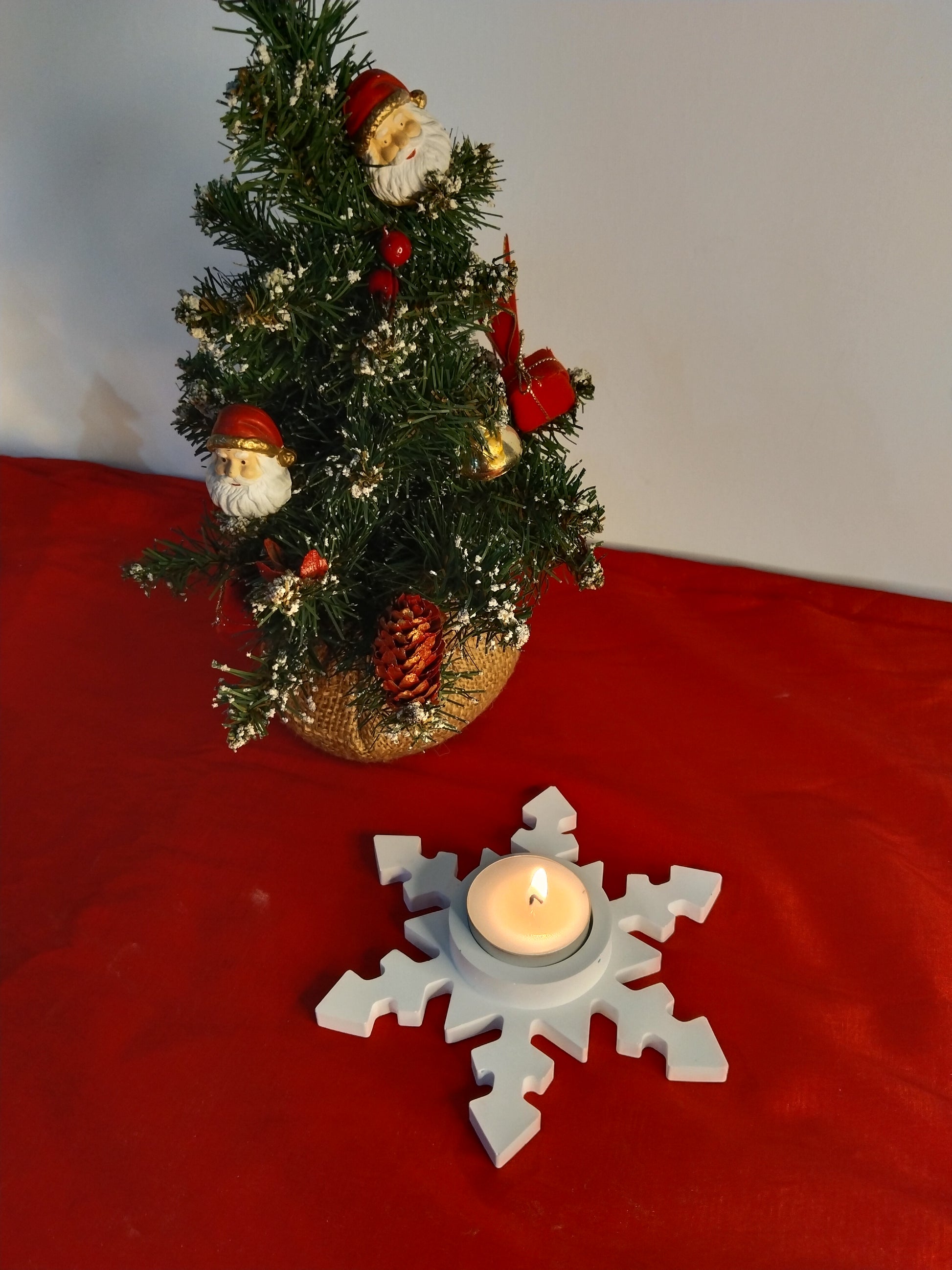 Bougeoir Étoile de Noël ⭐🕯️