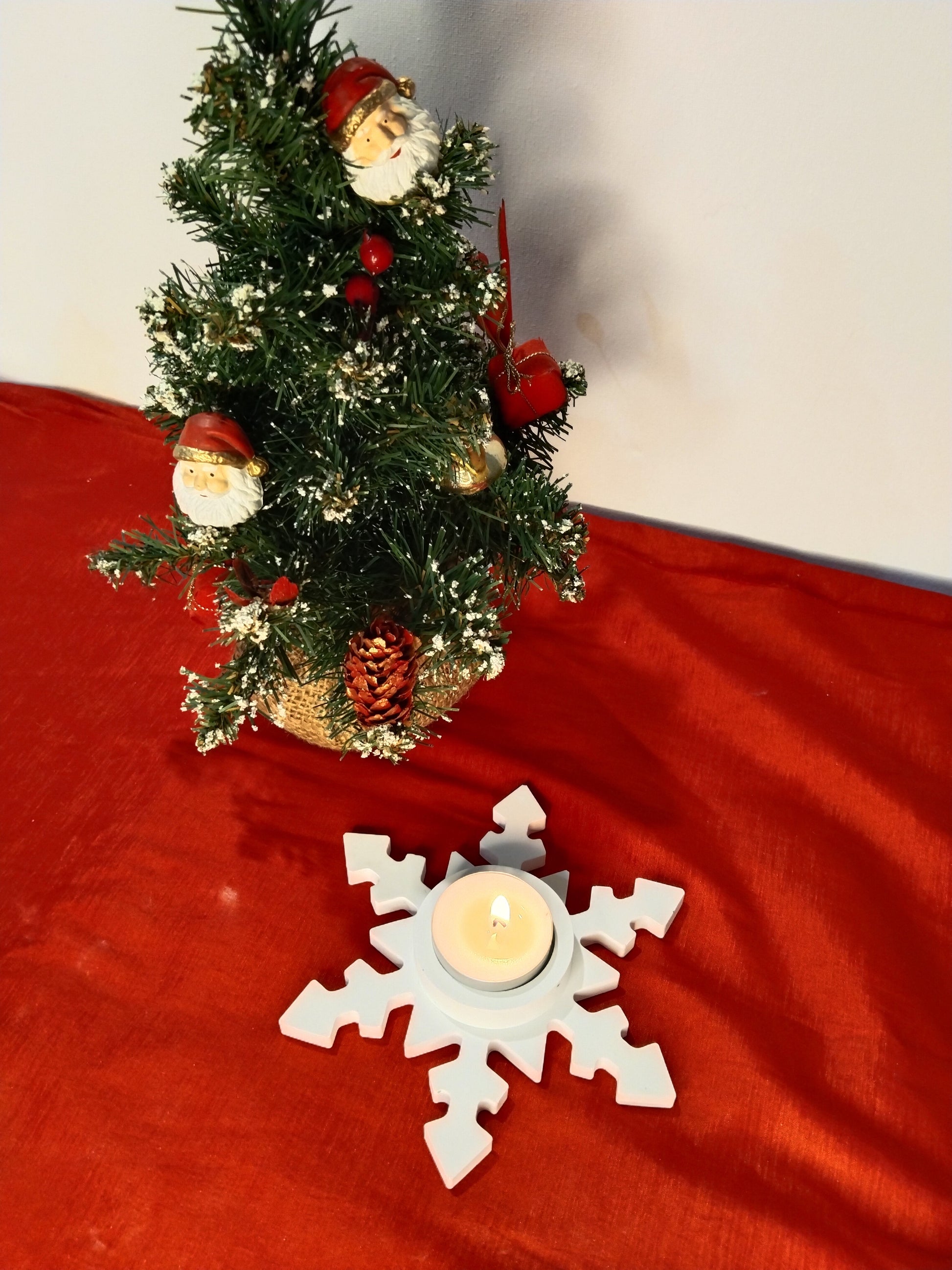 Bougeoir Étoile de Noël ⭐🕯️