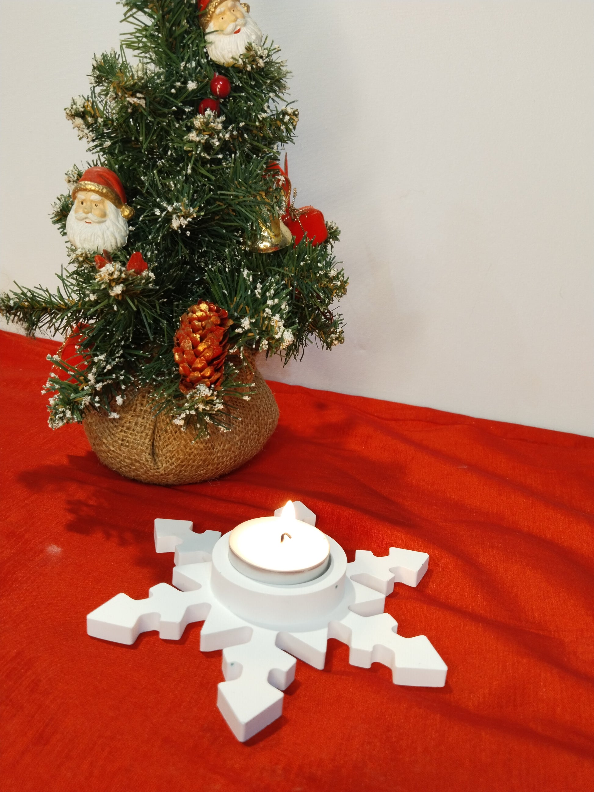 Bougeoir Étoile de Noël ⭐🕯️