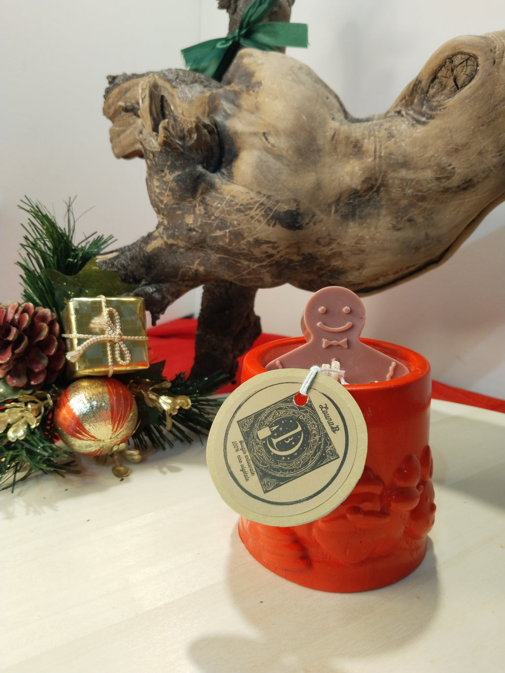 Bougie Spéciale Noël – Pain d’Épices ❤️🎄