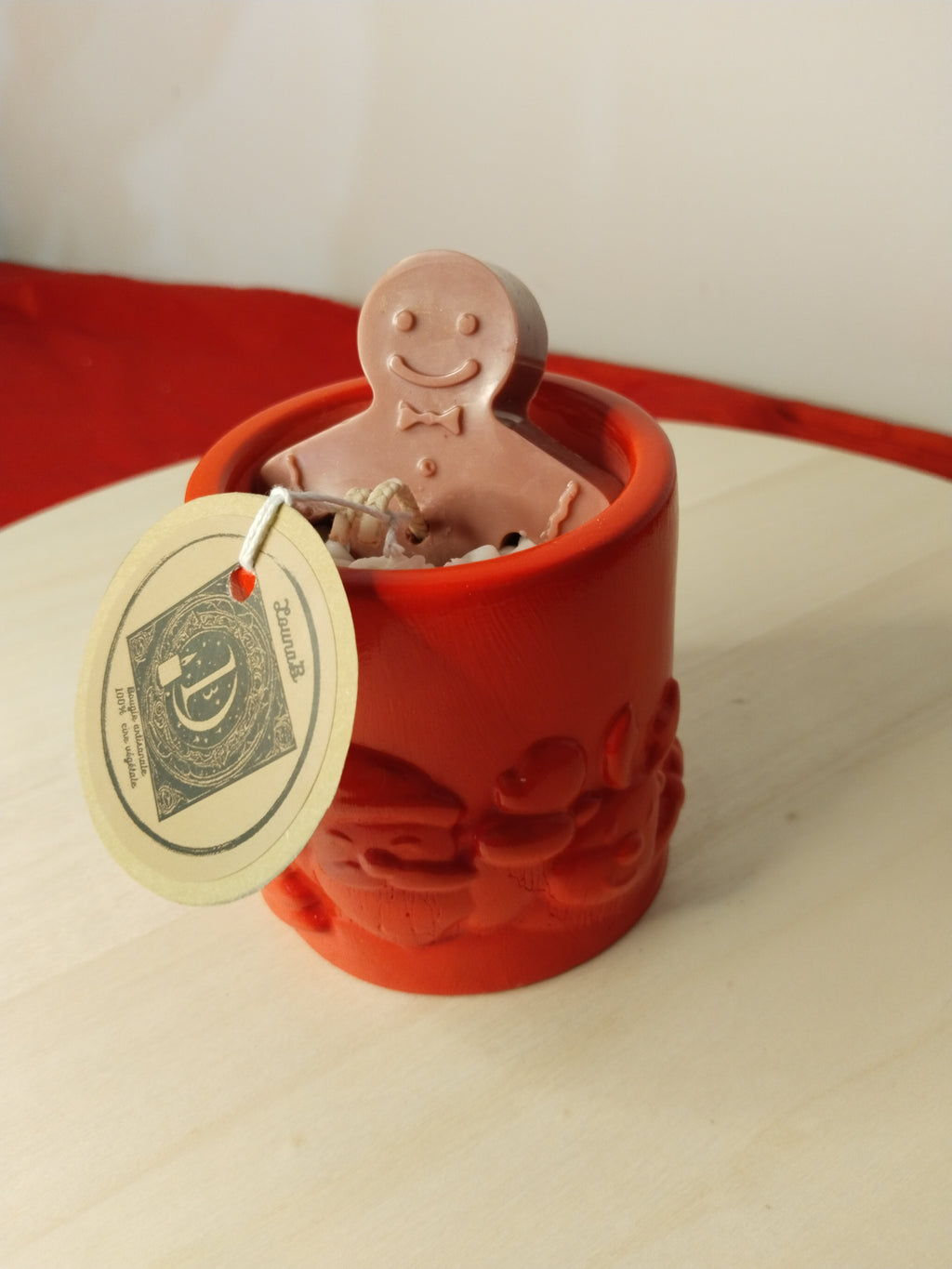 Bougie Spéciale Noël – Pain d’Épices ❤️🎄