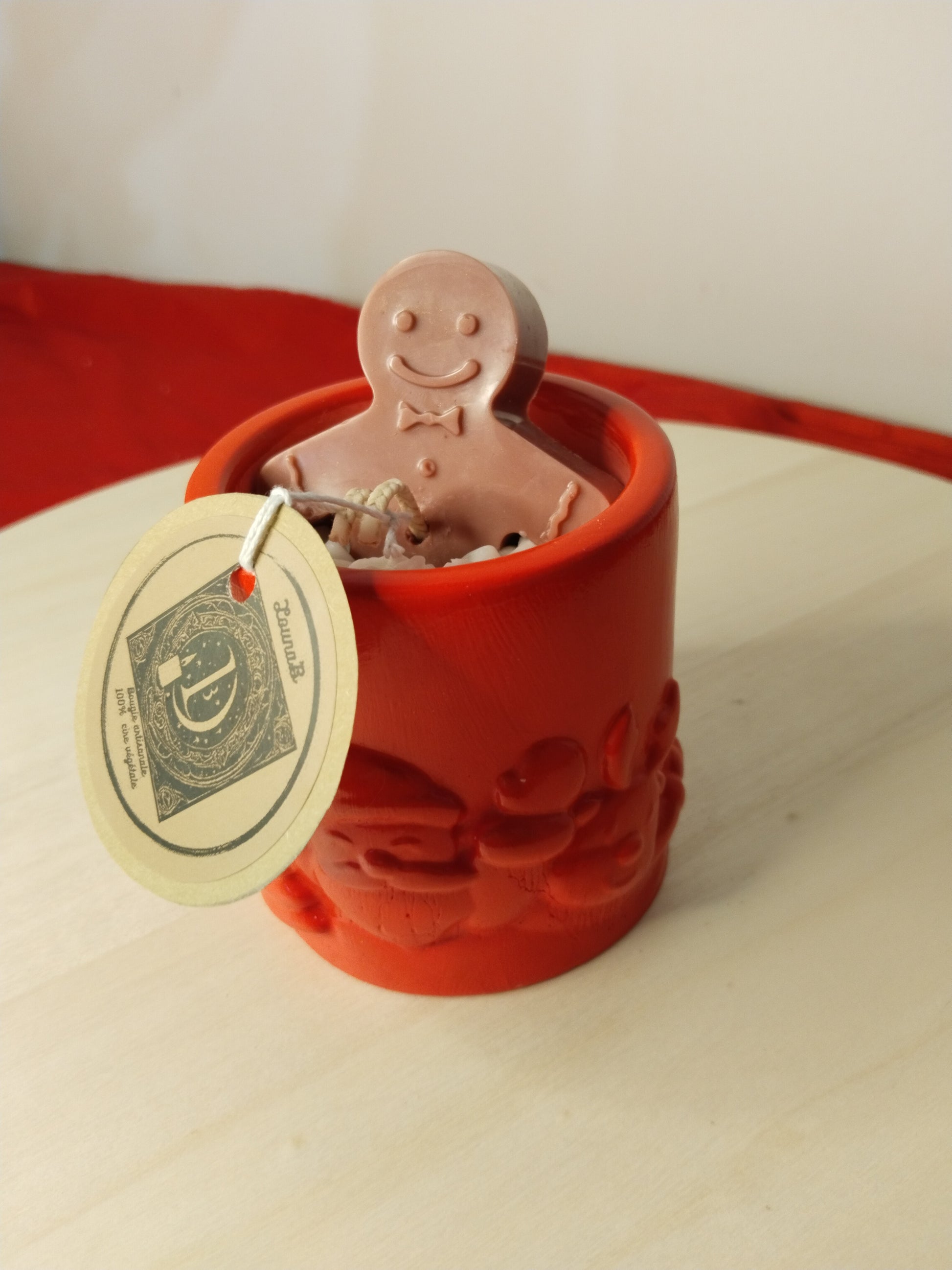 Bougie Spéciale Noël – Pain d’Épices ❤️🎄