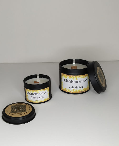 Bougie Cocooning Chaleureuse Coin de Feu 🔥✨