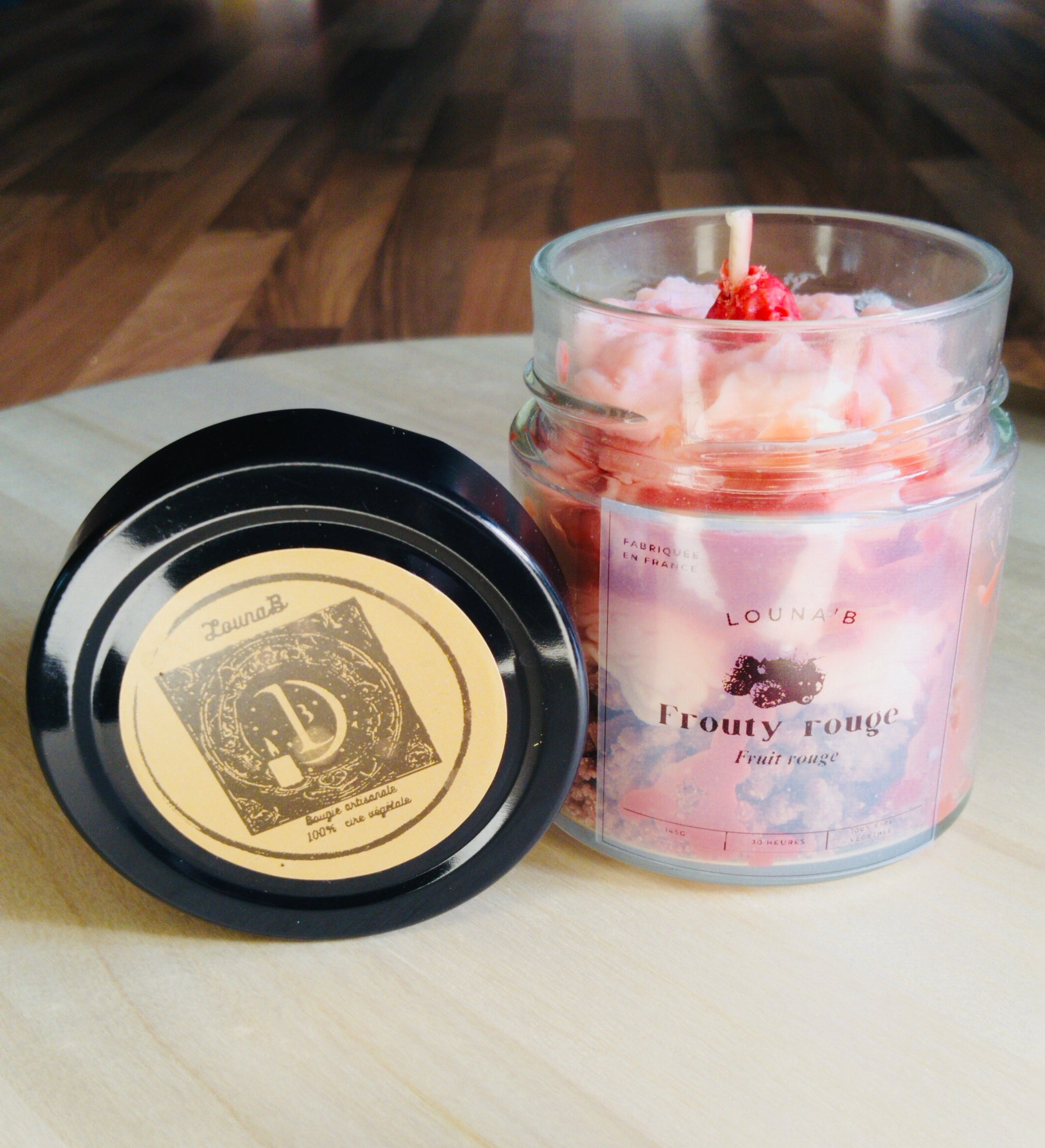 Bougie Gourmande Frouty Rouge Fruit Rouge🍓🍒✨