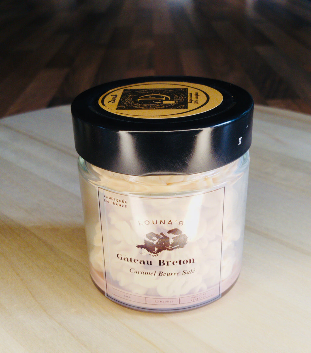 Bougie Gourmande Gâteau Breton Caramel beurre salé 🍬🧈✨