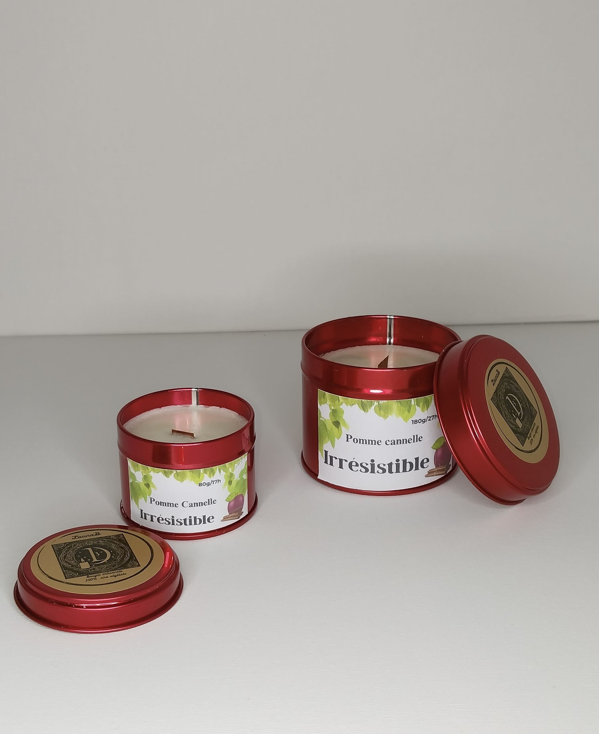 Bougie Cocooning Irrésistible Pomme Cannelle 🍎✨